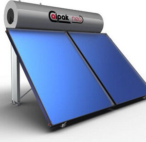Calpak Neo Ηλιακός Θερμοσίφωνας 300lt 4m² Τριπλής Ενέργειας Κεραμοσκεπής για Αντλία Θερμότητας