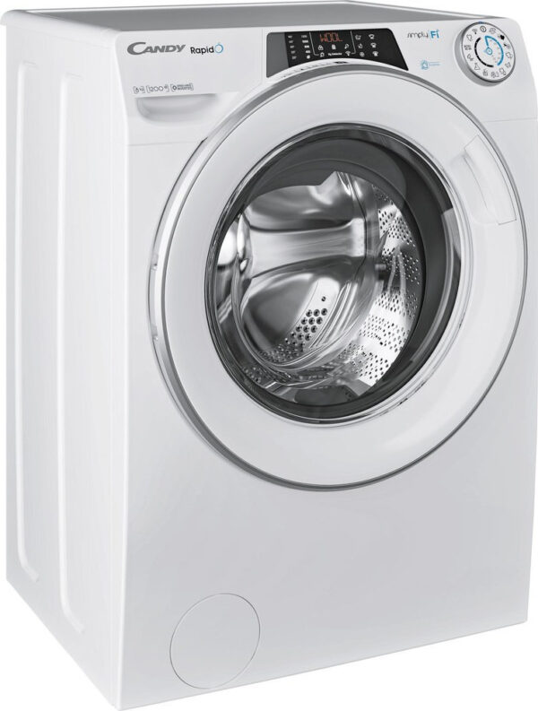 Candy Rapido RO 1284DWMSE/1-S Πλυντήριο Ρούχων 8kg 1200 Στροφών