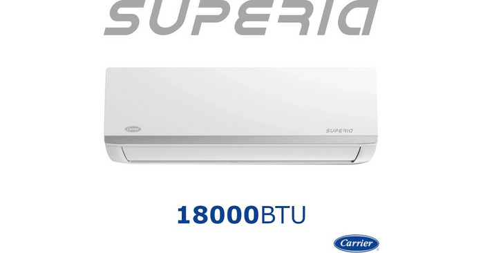 Carrier Superia 42QHG018D8SUP/38QHG018D8SUP Κλιματιστικό Inverter 18000 BTU A++/A+++ με Ιονιστή και Wi-Fi