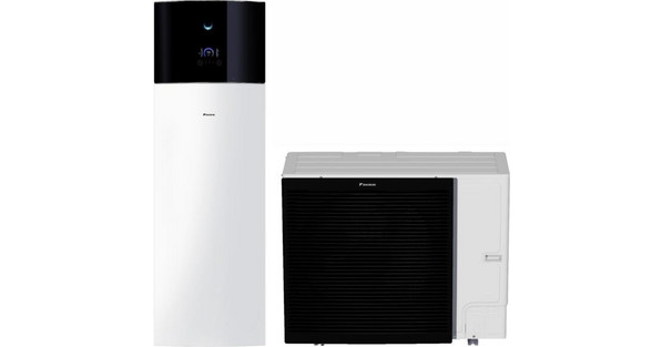 Daikin Altherma ERLA11DV3/EBVH11S18D6V+BRC1HHDW Αντλία Θερμότητας 10.6kW Μονοφασική 60°C Split