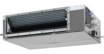 Daikin FDQ125C/RZQSG125L9V1/BRC1D52 Επαγγελματικό Κλιματιστικό Inverter Καναλάτο 40000 BTU