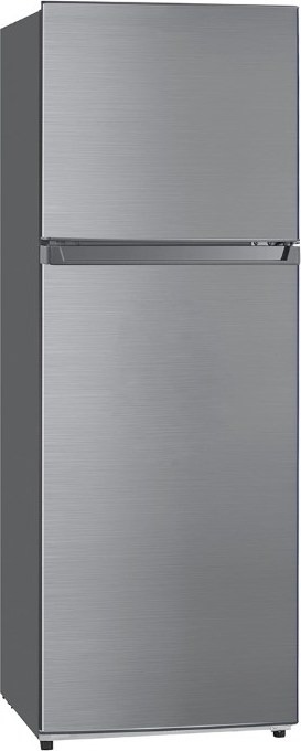 Davoline FTM 170 E IX Δίπορτο Ψυγείο 334lt Full No Frost Υ170xΠ60xΒ67cm Inox