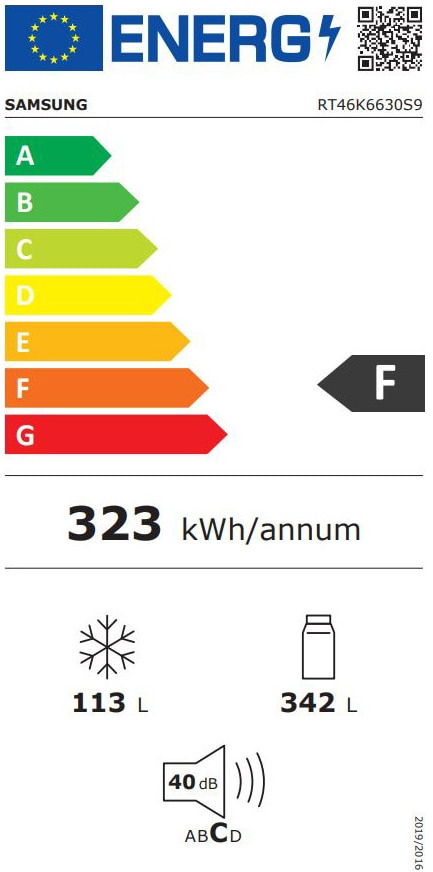 Δίπορτο Ψυγείο Samsung RT46K6630S9/EO