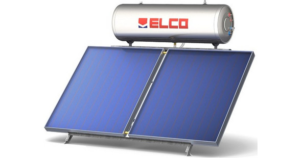 Elco Sol-Tech 200lt 3.6m² Glass Τριπλής Ενέργειας
