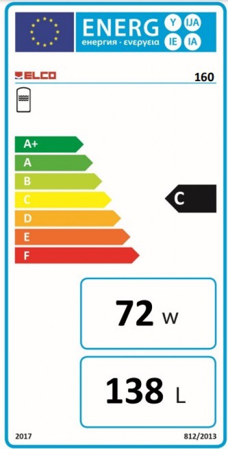 Elco Sol-Tech Ηλιακός Θερμοσίφωνας 160lt 2.4m² Τριπλής Ενέργειας