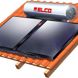 Elco Sol-Tech S2 RF Ηλιακός Θερμοσίφωνας 200lt 3.4m² Glass Διπλής Ενέργειας Κεραμοσκεπής