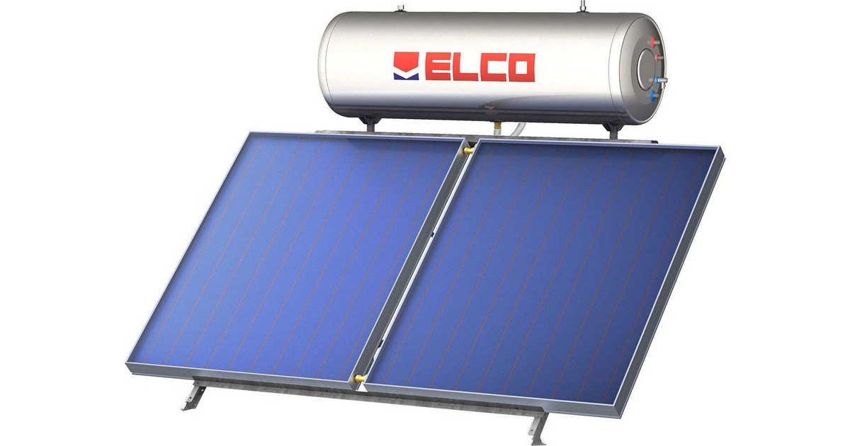 Elco Sol-Tech S2 RF Ηλιακός Θερμοσίφωνας 200lt 3.6m² Glass Τριπλής Ενέργειας Κεραμοσκεπής