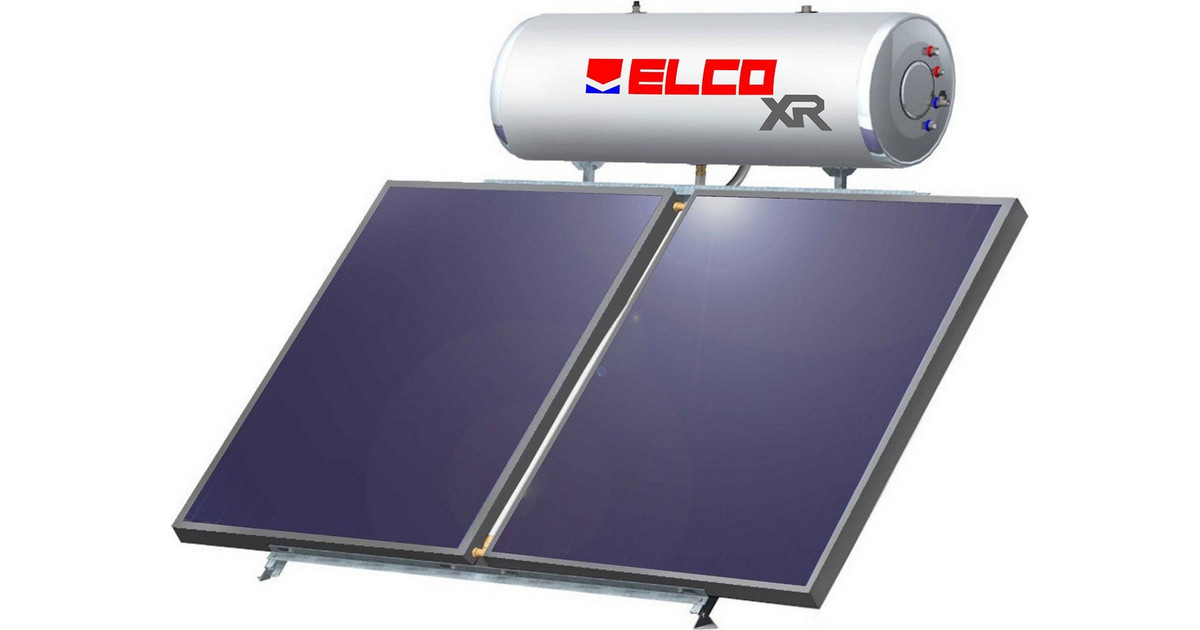 Elco XR RF Ηλιακός Θερμοσίφωνας 200lt 3m² Τριπλής Ενέργειας Κεραμοσκεπής