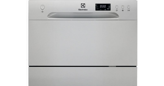 Electrolux ESF2400OS Πλυντήριο Πιάτων Πάγκου 55cm για 6 Σερβίτσια Λευκό