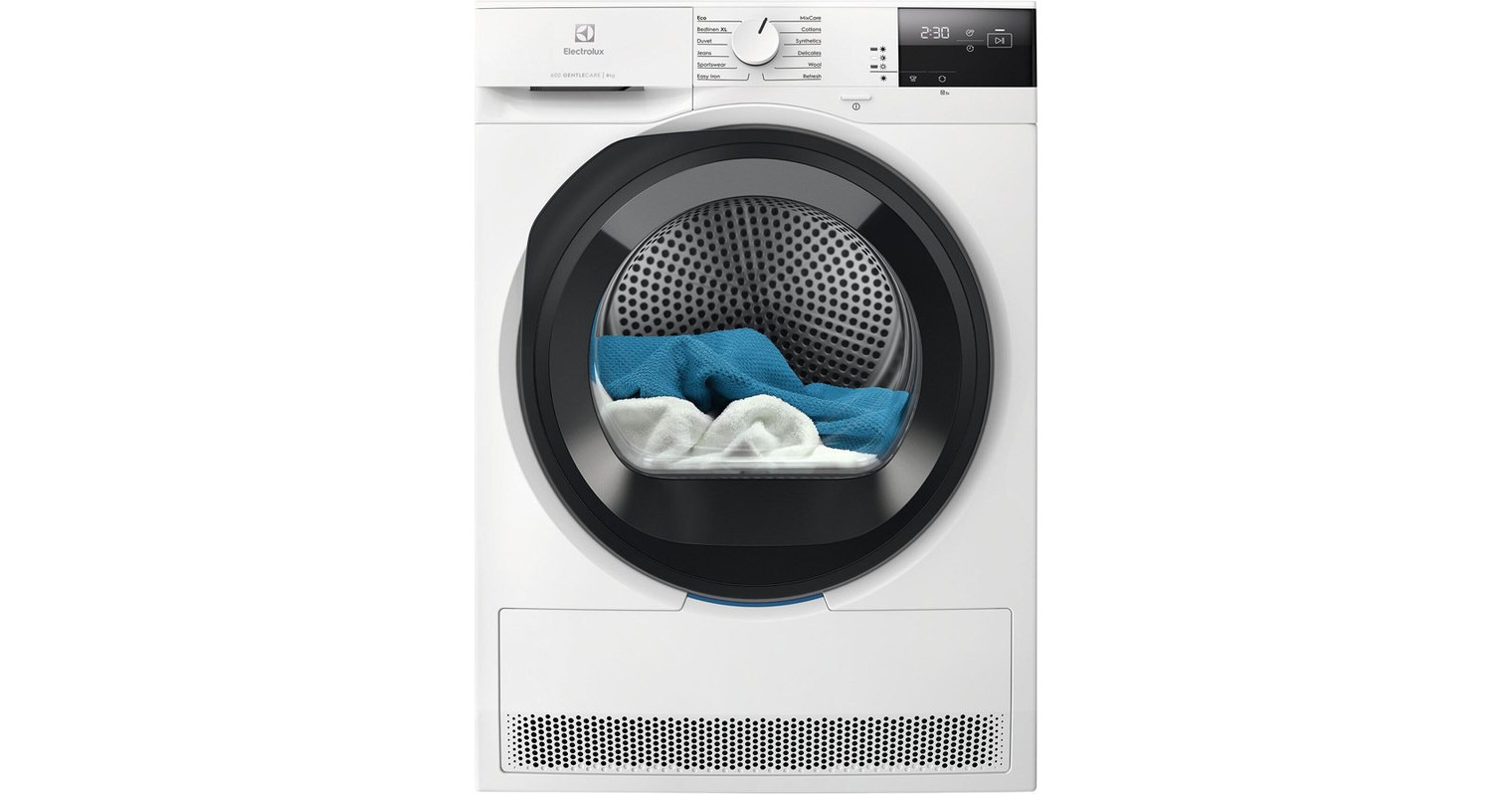 Electrolux EW6D285AE Στεγνωτήριο Ρούχων 8kg A+++ με Αντλία Θερμότητας