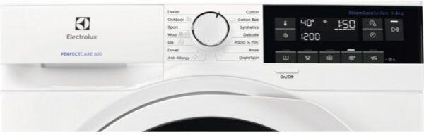 Electrolux EW6F328W Πλυντήριο Ρούχων 8kg 1200 Στροφών