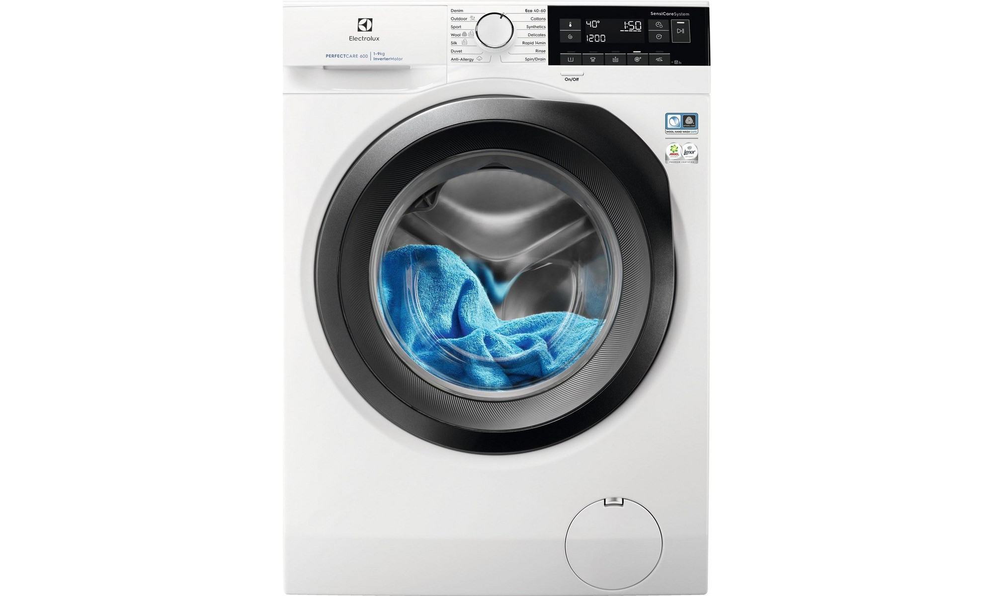 Electrolux EW6F349BS Πλυντήριο Ρούχων 9kg 1400 Στροφών