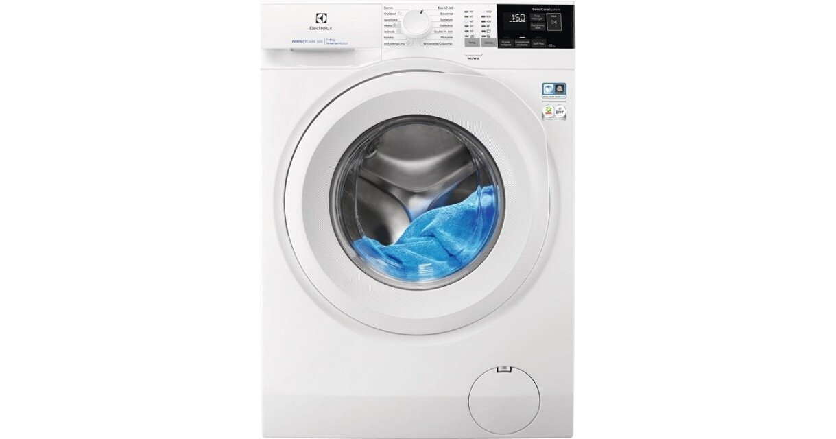 Electrolux EW6FN428WP Πλυντήριο Ρούχων 8kg 1200 Στροφών