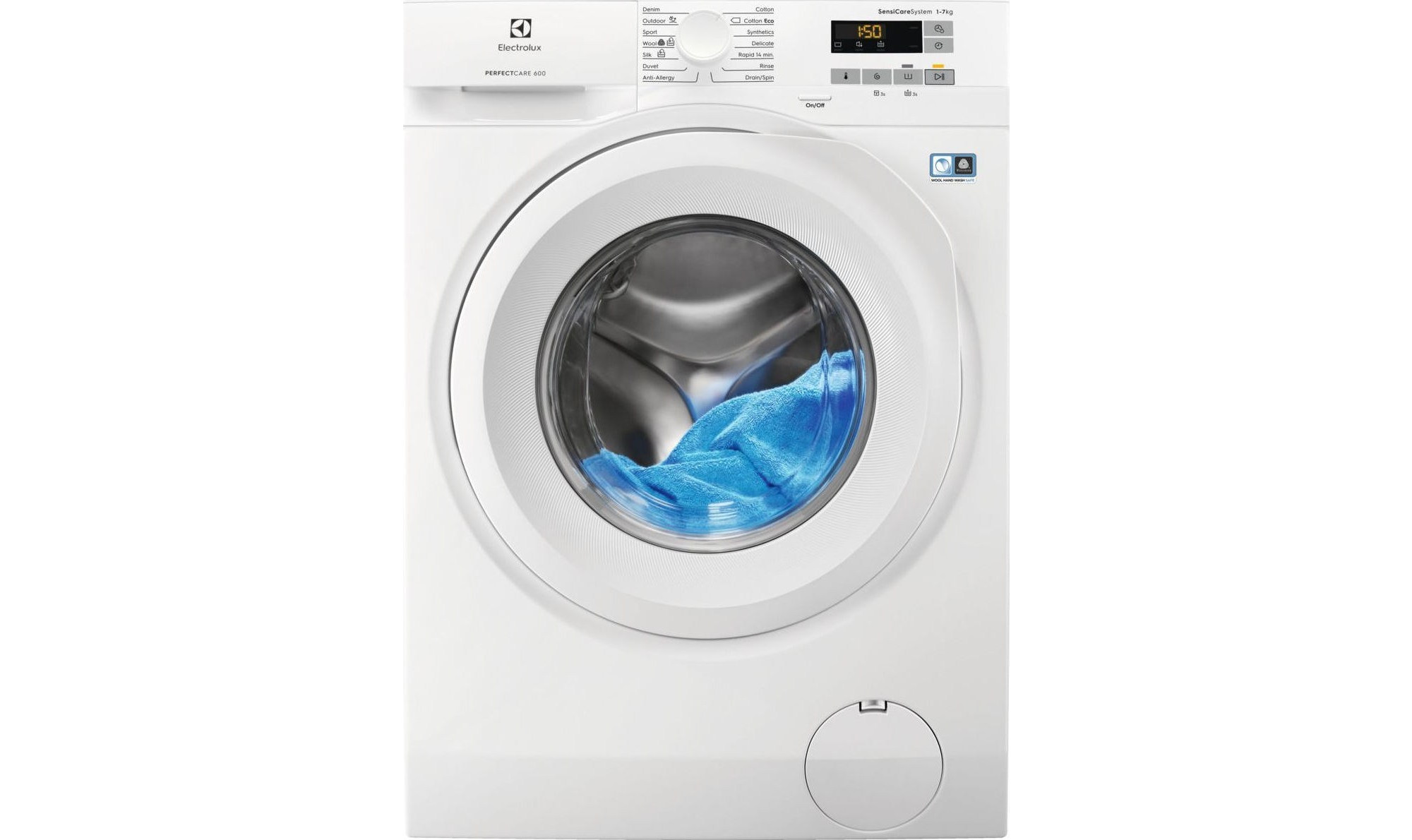 Electrolux EW6S526W Πλυντήριο Ρούχων 6kg 1200 Στροφών