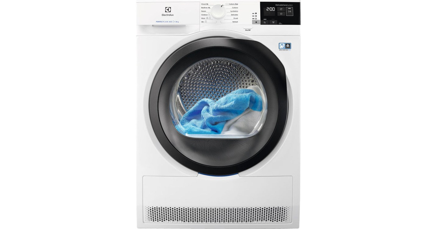 Electrolux EW8H458B Στεγνωτήριο Ρούχων 8kg A++ με Αντλία Θερμότητας