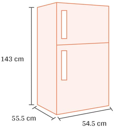 Eskimo ES RTF205SES Δίπορτο Ψυγείο