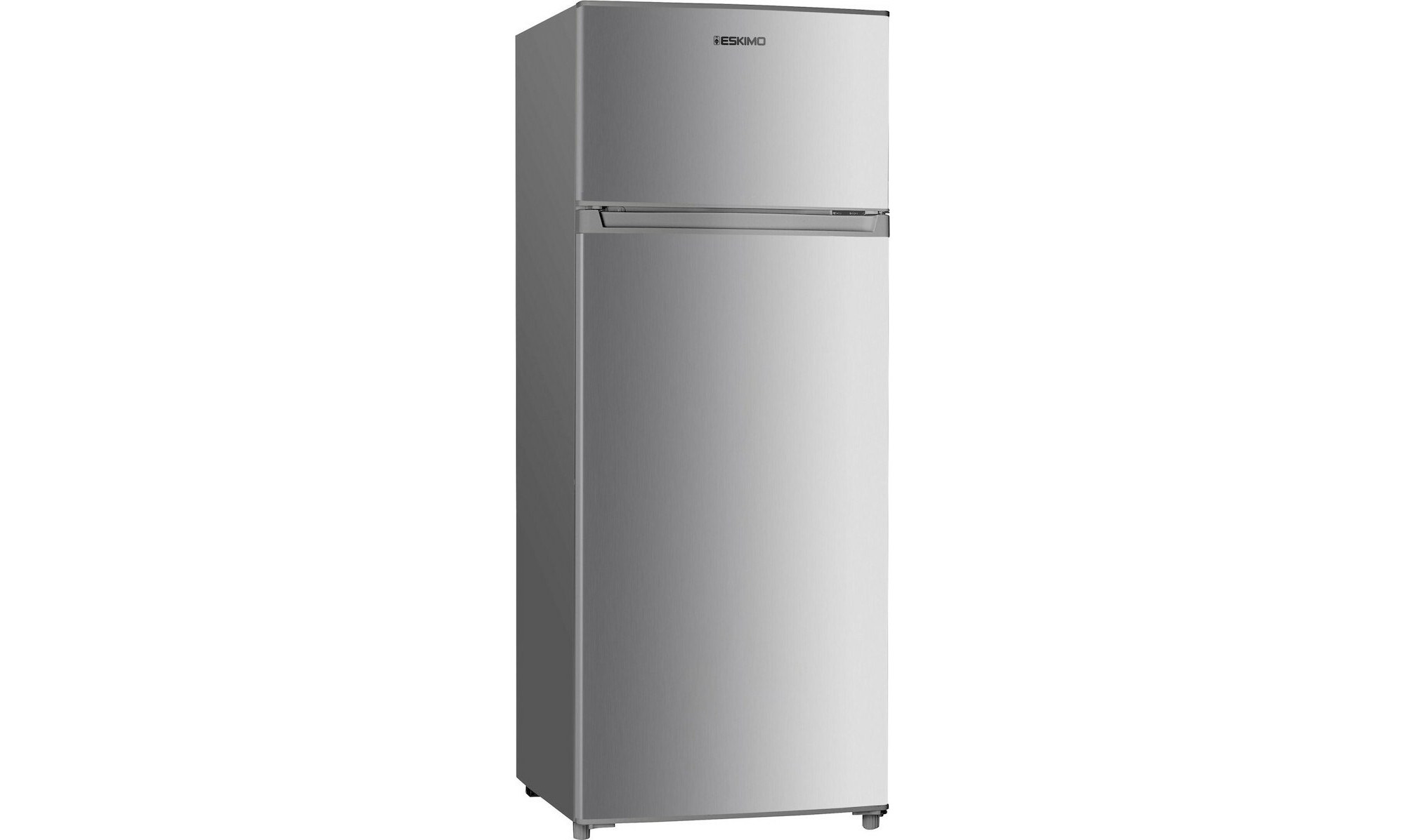 Eskimo ES RTF205SFS Δίπορτο Ψυγείο 206lt Υ143xΠ54.5xΒ55cm Inox