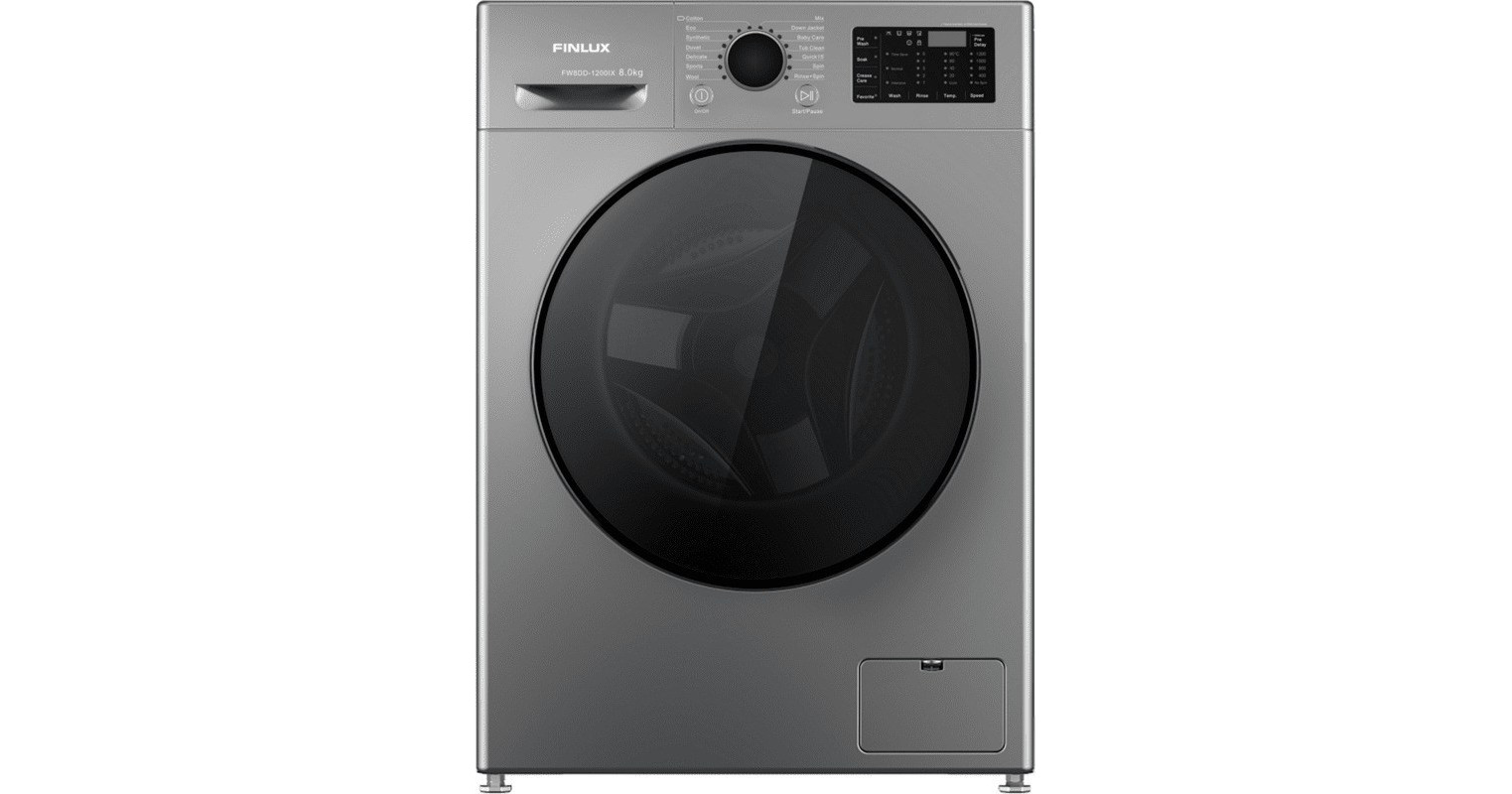 Finlux FW8DD-1200IX Πλυντήριο Ρούχων 8kg 1200 Στροφών