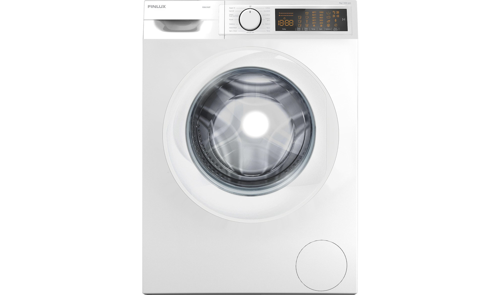 Finlux FXN 910T Πλυντήριο Ρούχων 9kg 1000 Στροφών