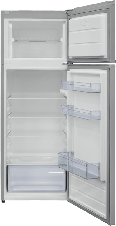 Finlux FXRA 260 IX Δίπορτο Ψυγείο 213lt Υ144xΠ54xΒ57cm Inox