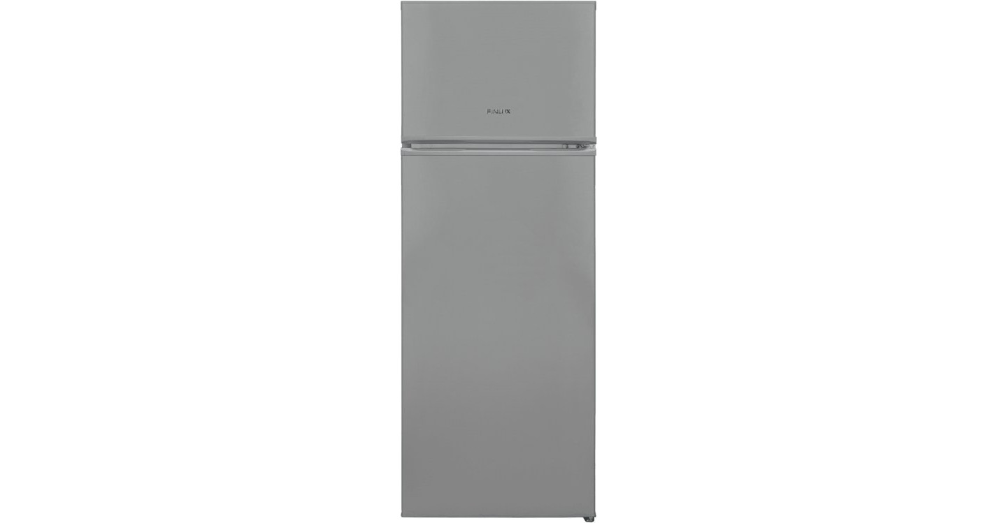 Finlux FXRA 260 IX Δίπορτο Ψυγείο 213lt Υ144xΠ54xΒ57cm Inox