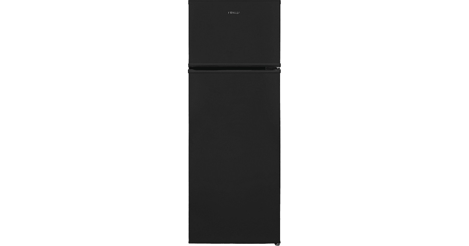 Finlux FXRA260BE Δίπορτο Ψυγείο 243lt Υ160xΠ54xΒ56cm Μαύρο