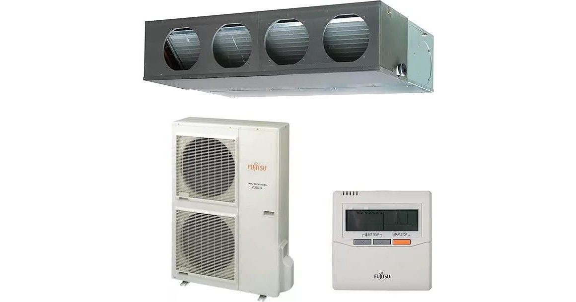 Fujitsu ARYG45LMLA/AOYG45LETL Επαγγελματικό Κλιματιστικό Inverter Καναλάτο 45000 BTU