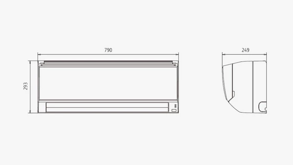 Fujitsu Ecolandia ASYG053KLCA/AOYG053KLCA Κλιματιστικό Inverter 18000 BTU A++/A+++