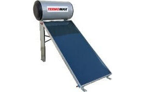 Gauzer Termomax Ηλιακός Θερμοσίφωνας 200lt 2.4m² Glass Διπλής Ενέργειας