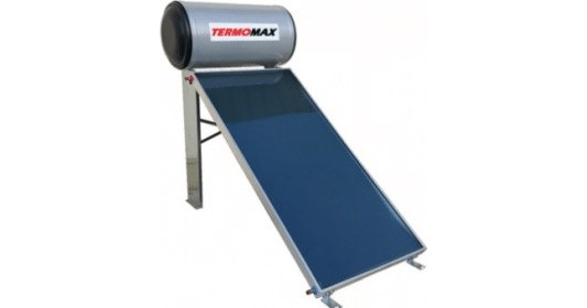 Gauzer Termomax Ηλιακός Θερμοσίφωνας 80Lt 1.5m² Glass Διπλής Ενεργείας
