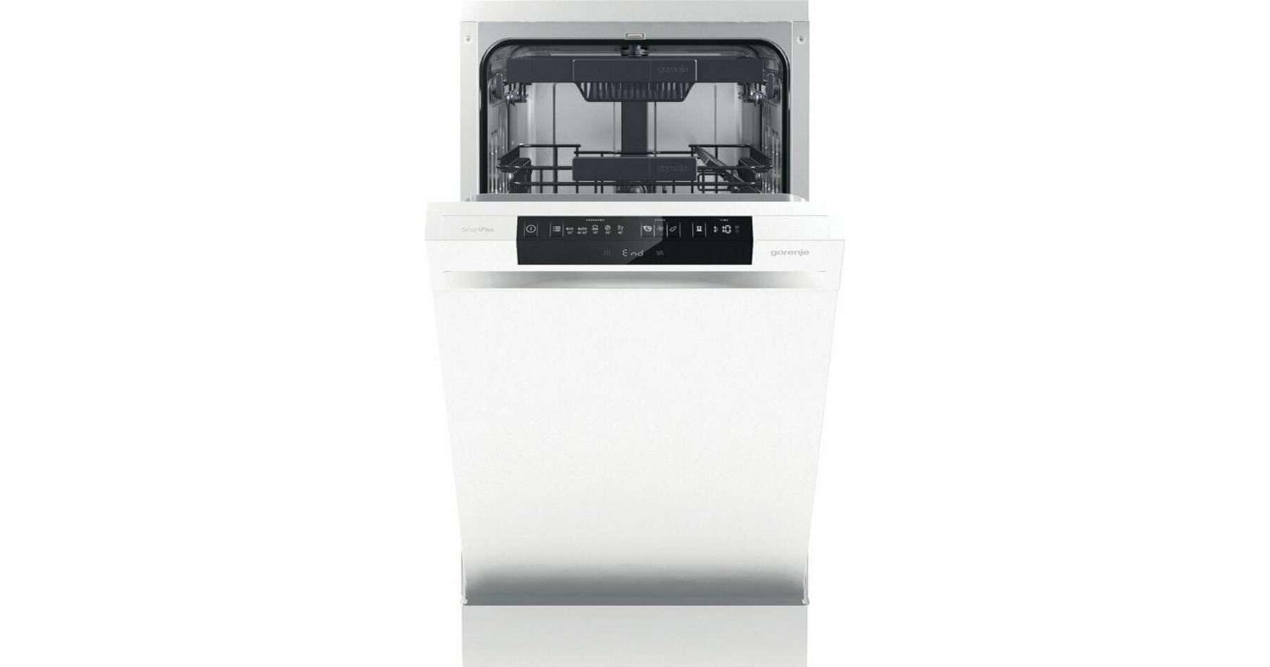 Gorenje GS541D10W Ελεύθερο Πλυντήριο Πιάτων 48.8cm για 9 Σερβίτσια Λευκό