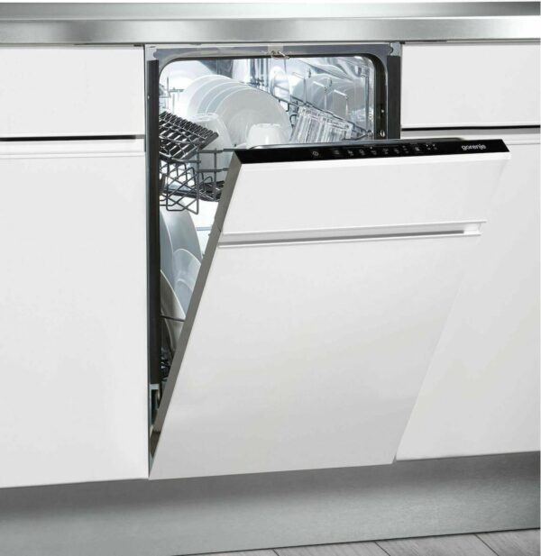 Gorenje GV52040 White Εντοιχιζόμενο Πλυντήριο Πιάτων 44.8cm για 9 Σερβίτσια Λευκό