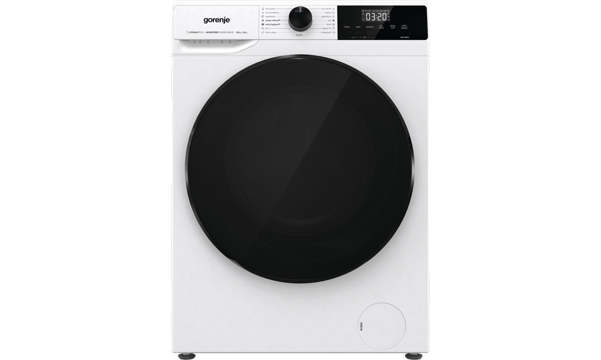 Gorenje WD2A164ADS Πλυντήριο Στεγνωτήριο Ρούχων 10kg / 6kg Ατμού 1400 Στροφές