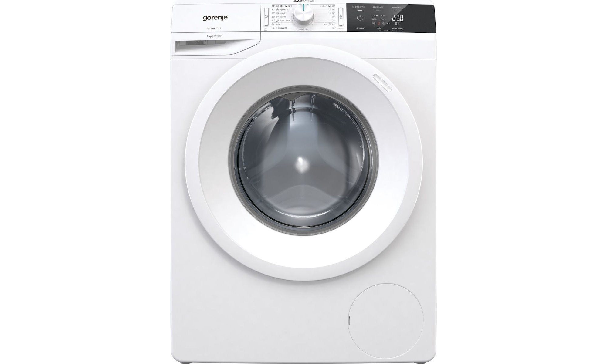 Gorenje WE72S3 Πλυντήριο Ρούχων 7kg 1200 Στροφών