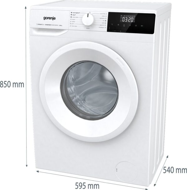 Gorenje WNHPI84AS Πλυντήριο Ρούχων 8kg 1400 Στροφών