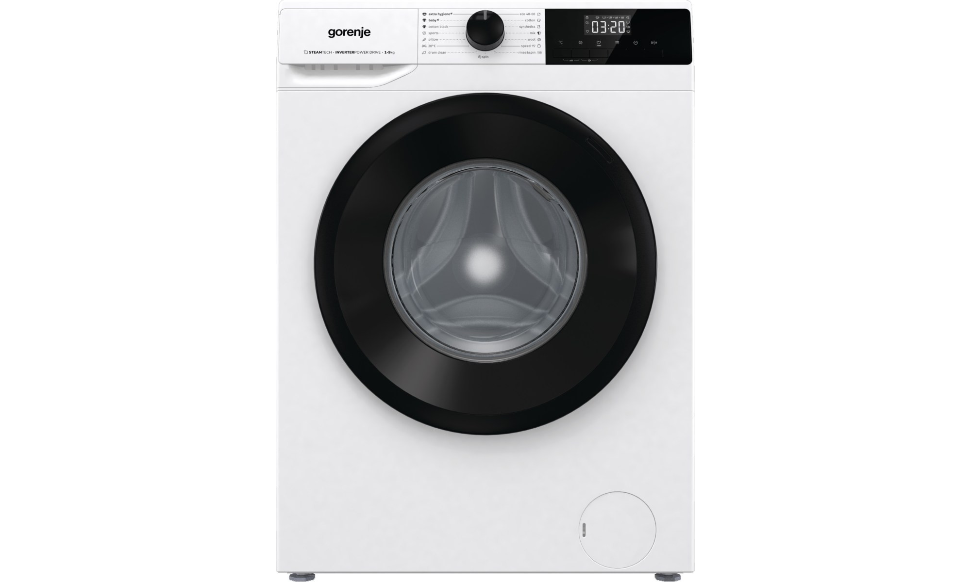 Gorenje WNHPI94BS Πλυντήριο Ρούχων 9kg 1400 Στροφών