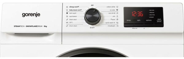 Gorenje WNHVB60SES Πλυντήριο Ρούχων 6kg 1000 Στροφών