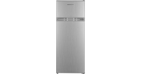 Heinner HF-H2206SE++ Δίπορτο Ψυγείο 206lt Υ143cmxΠ54.5cmxΒ55.5cm Inox