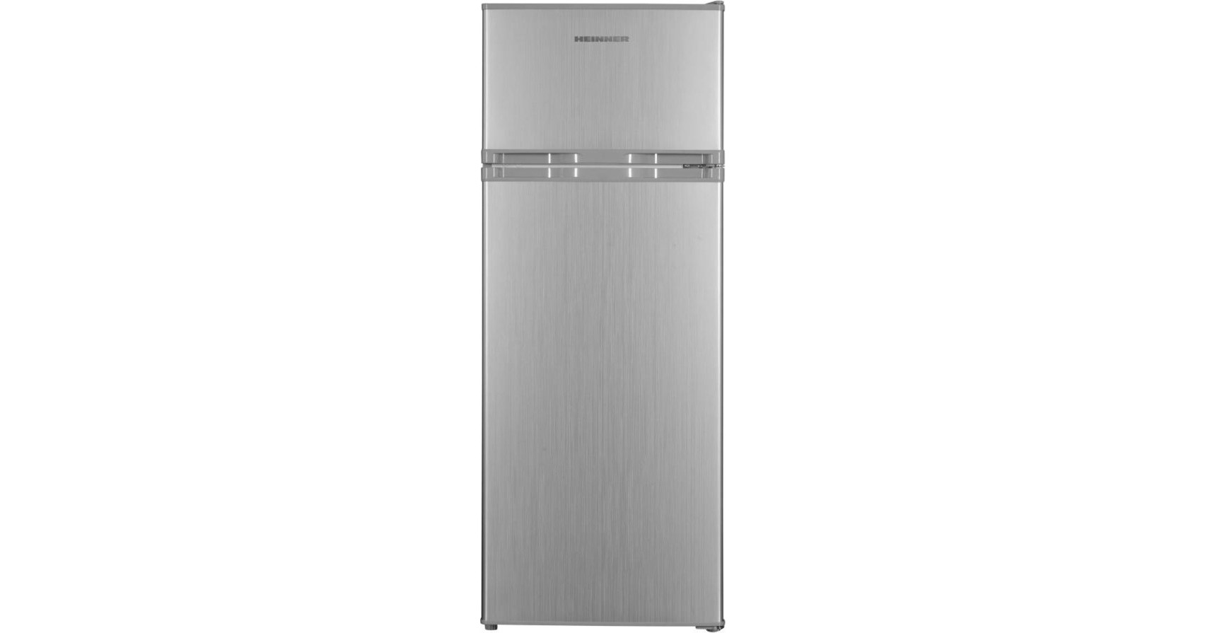 Heinner HF-H2206SE++ Δίπορτο Ψυγείο 206lt Υ143cmxΠ54.5cmxΒ55.5cm Inox