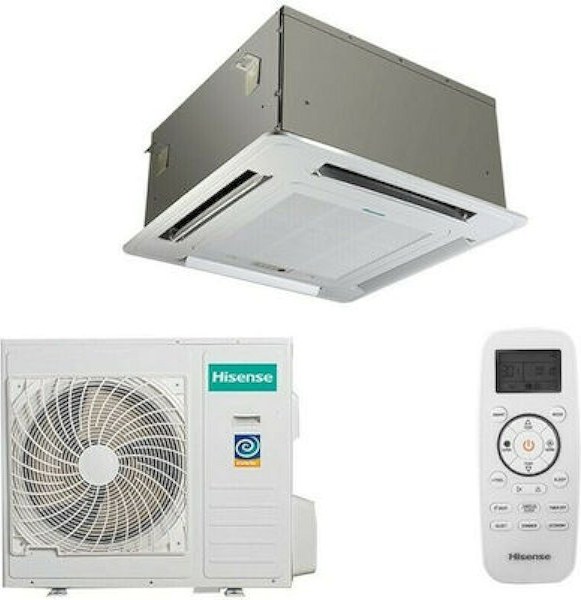 Hisense AUC105UR4RGB4/AUW105U4RA4 Επαγγελματικό Κλιματιστικό Inverter Κασέτα 36000 BTU