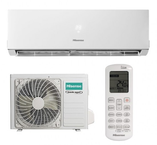 Hisense Comfort DJ25VE0BG/DJ25VE0BW Κλιματιστικό Inverter 9000 BTU A++/A+++ με Wi-Fi