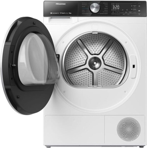 Hisense DH5S902BW Στεγνωτήριο Ρούχων 9kg A+++ με Αντλία Θερμότητας