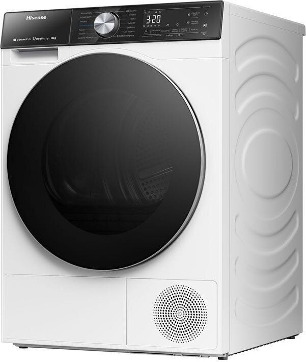 Hisense DH5S902BW Στεγνωτήριο Ρούχων 9kg A+++ με Αντλία Θερμότητας