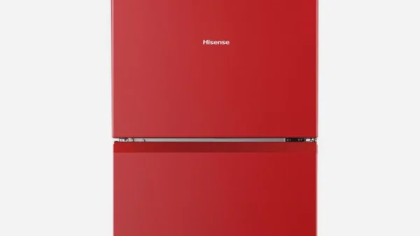 Hisense RT267D4ABF Δίπορτο Ψυγείο 206lt Υ143.4xΠ55xΒ54.2cm Μαύρο