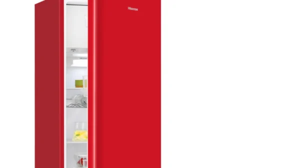 Hisense RT267D4AWF Δίπορτο Ψυγείο 206lt Υ143.4xΠ55xΒ54.2cm Λευκό