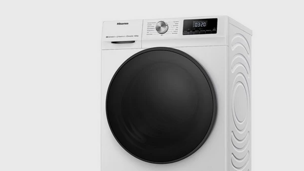 Hisense WDQA9014EVJMW Πλυντήριο Στεγνωτήριο Ρούχων 9kg / 6kg Ατμού 1400 Στροφές