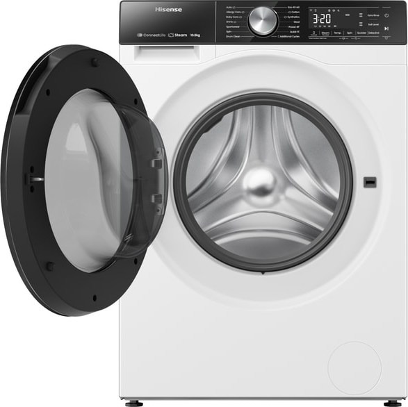 Hisense WF5S1043BW Πλυντήριο Ρούχων 10.5kg 1400 Στροφών