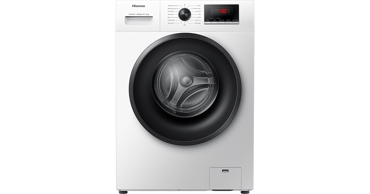 Hisense WFPV8014EM Πλυντήριο Ρούχων 8kg 1200 Στροφών