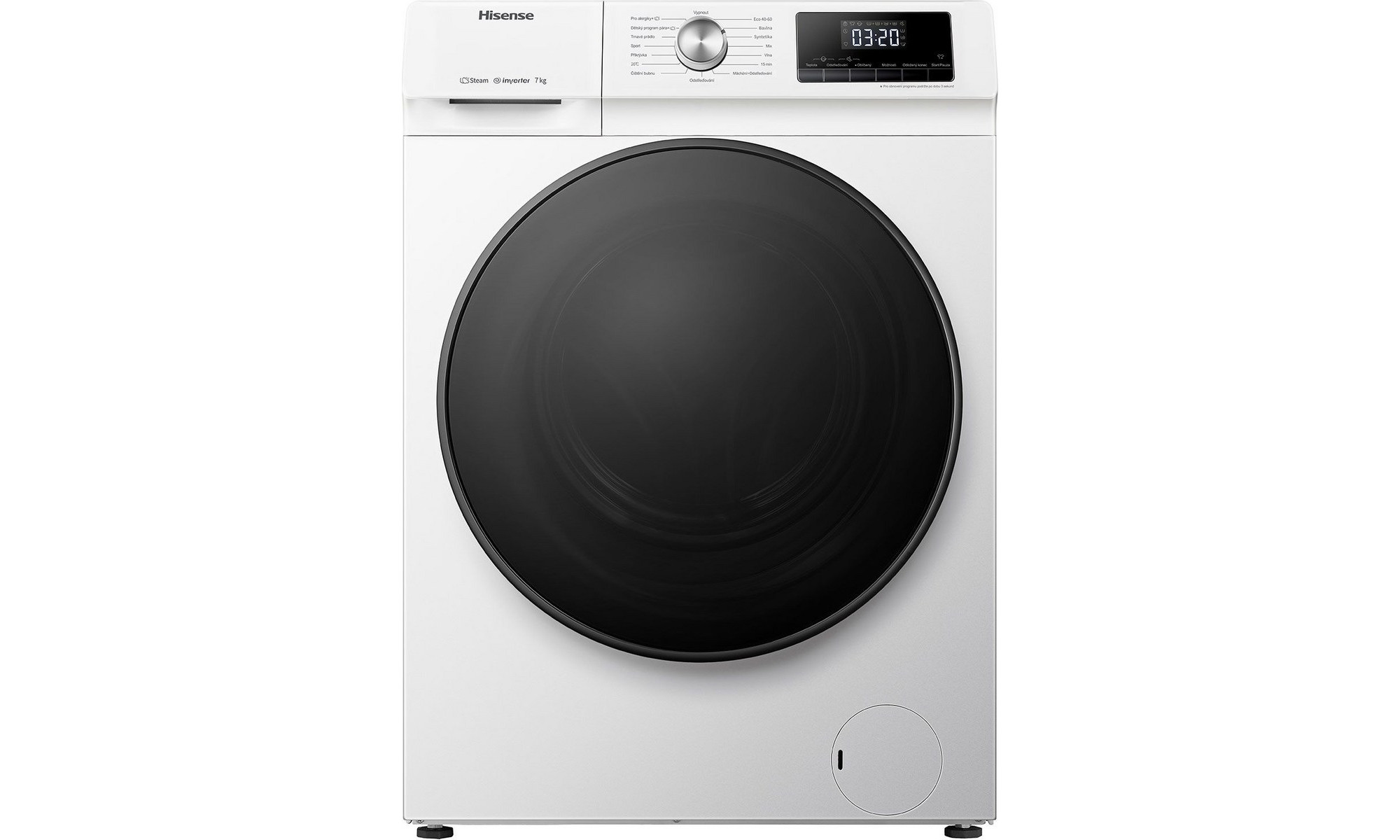 Hisense WFQA7012EVM Πλυντήριο Ρούχων 7kg 1200 Στροφών