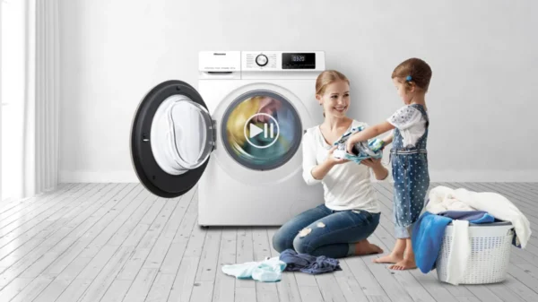 Hisense WFQA8014 EVJM Πλυντήριο Ρούχων 8kg 1400 Στροφών